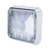 Luz perimetral LED claro 7x9 con bisel color blanco