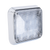 Luz perimetral LED claro 7x9 con bisel color blanco