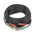 Cable Coaxial Armado con Conector BNC (Video) y Alimentación / Longitud de 10 mts / Optimizado para Cámaras 4K / Uso en Interior.