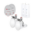 Enlace completo para Backhaul en 5 GHz hasta 1 Gbps con radios AF5XHD de Ubiquiti y Ultra Horn, ultra rechazo al ruido para enlaces largos, sin perdidas