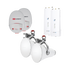 Enlace completo para Backhaul en 5 GHz hasta 1 Gbps con radios AF5XHD de Ubiquiti y Ultra Horn, ultra rechazo al ruido para enlaces largos, sin perdidas